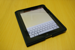 iPadのオンスクリーンキーボード